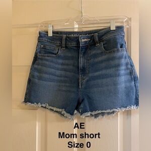 American Eagle Outfitters Frayed Hem Jean Shorts